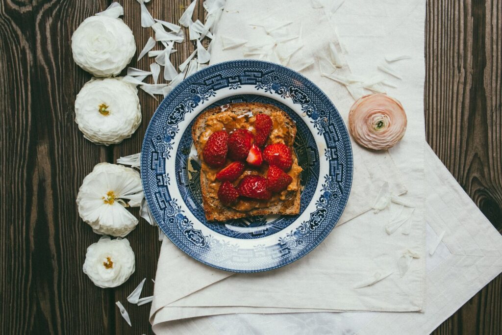 Top whole grain toast with sweet or savory toppings and take toast to a whole new level. 